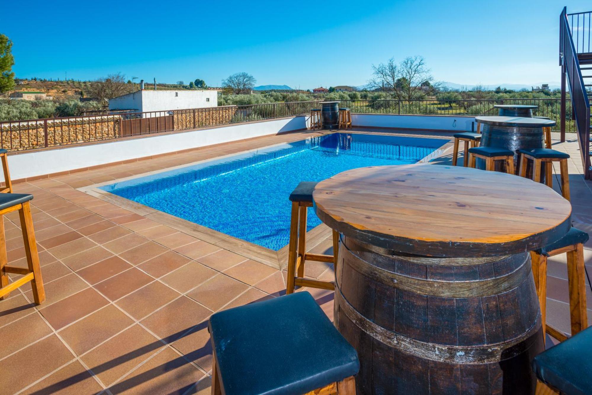 Apartamentos Turisticos Rurales Camino Rio Peralta โปโซอัลกอน ภายนอก รูปภาพ