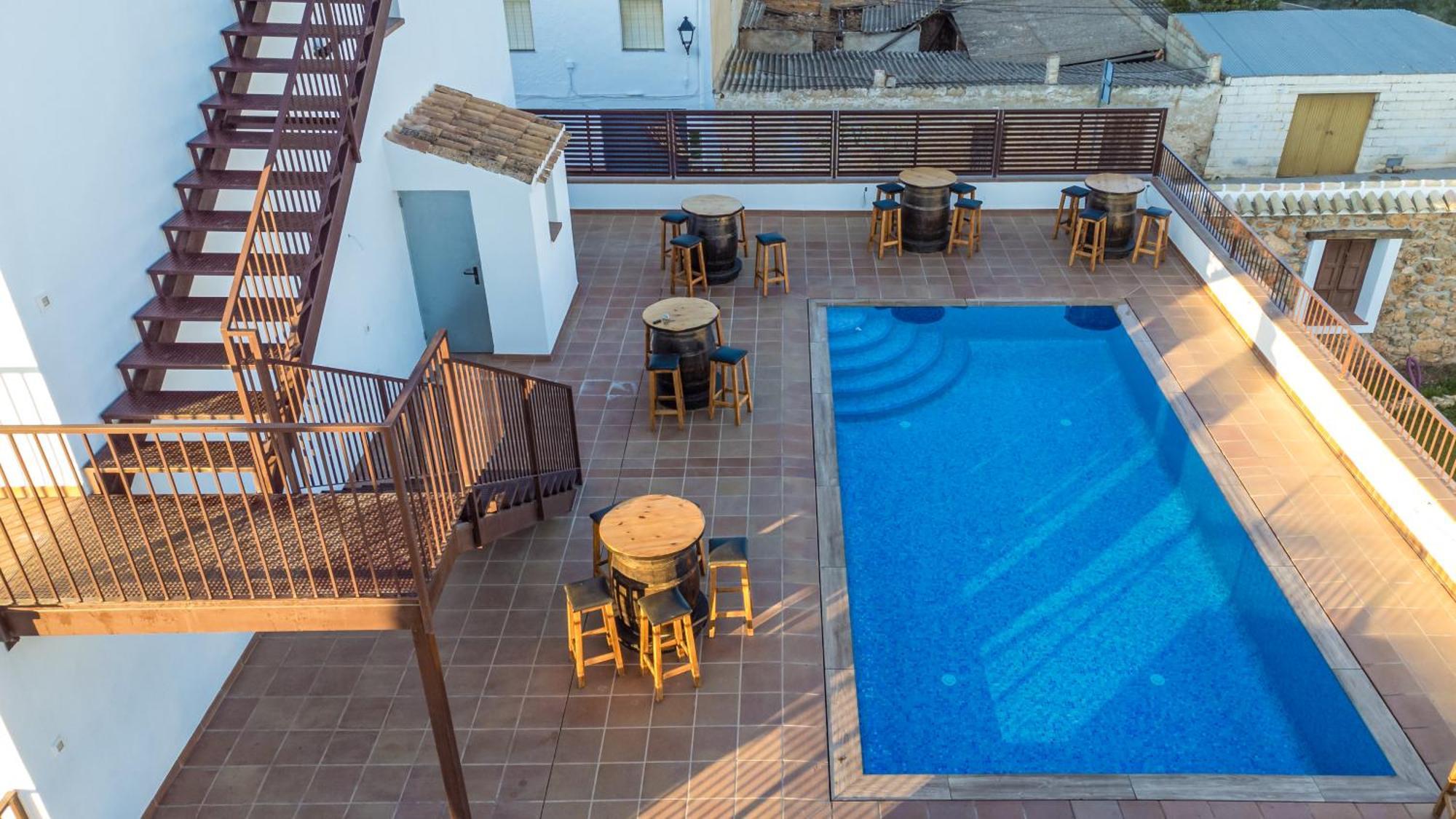Apartamentos Turisticos Rurales Camino Rio Peralta โปโซอัลกอน ภายนอก รูปภาพ