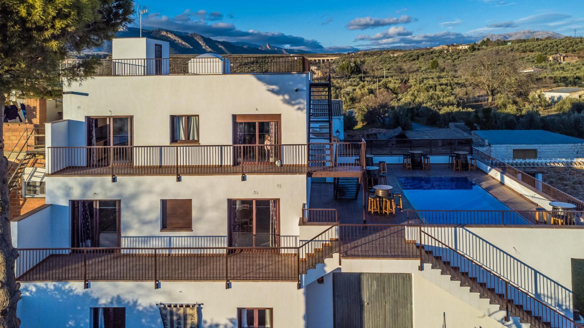 Apartamentos Turisticos Rurales Camino Rio Peralta โปโซอัลกอน ภายนอก รูปภาพ