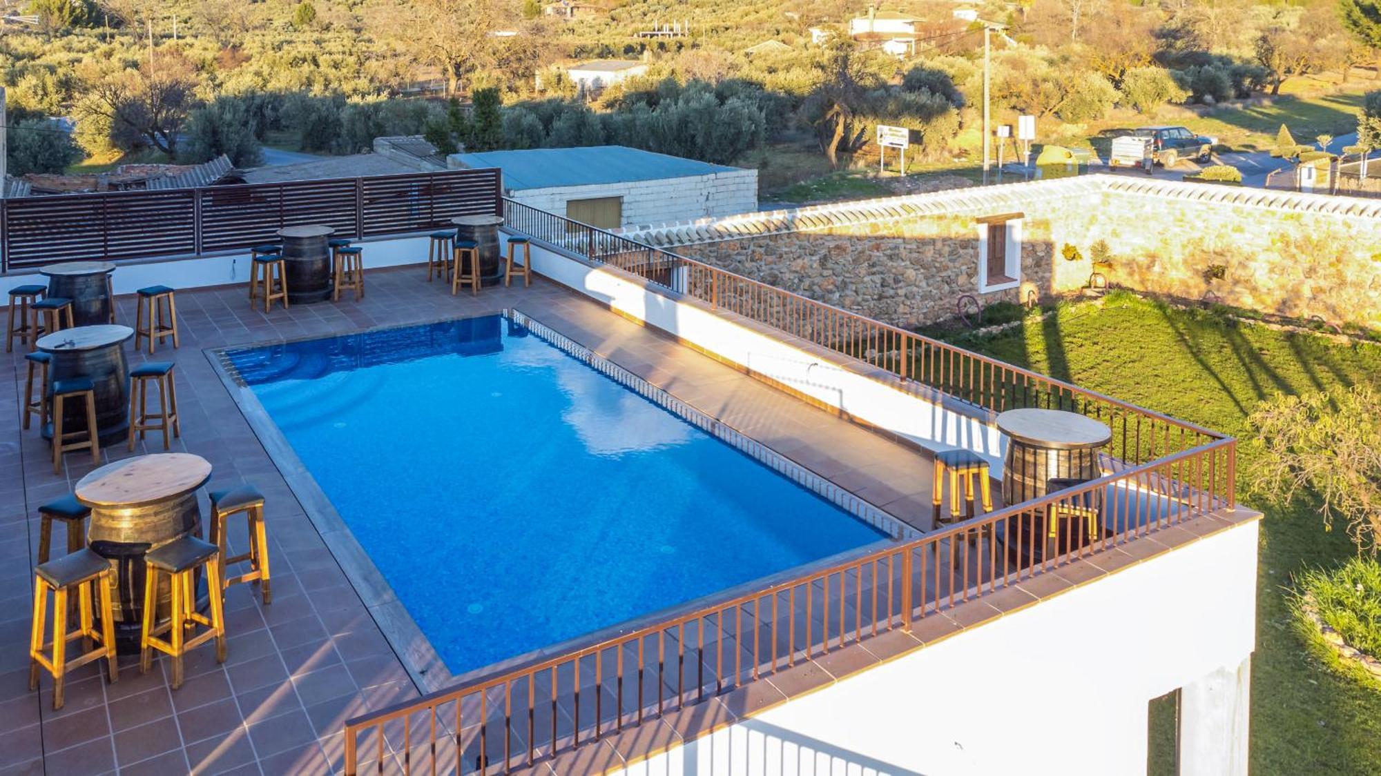Apartamentos Turisticos Rurales Camino Rio Peralta โปโซอัลกอน ภายนอก รูปภาพ